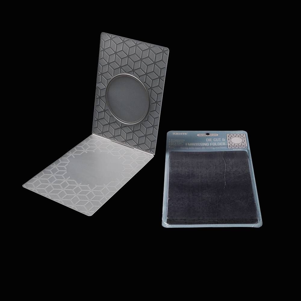 EF20170301-1 塑料模板工艺卡制作纸卡压花文件夹